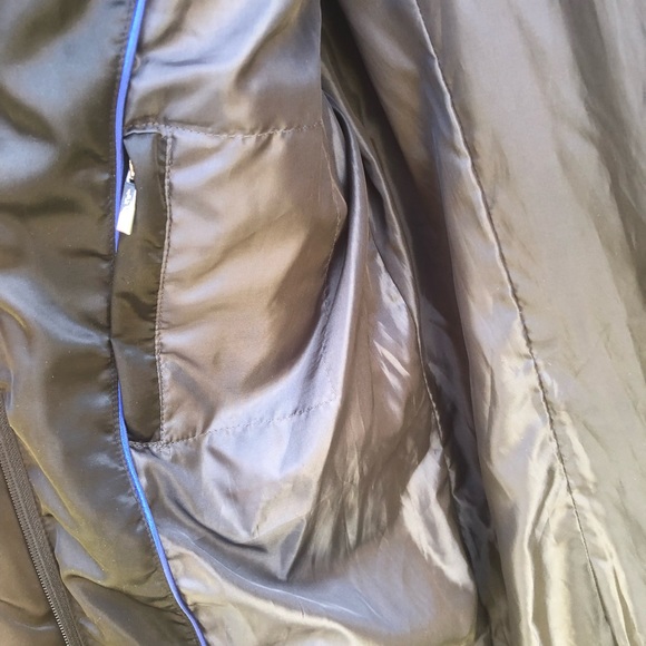 Calvin Klein Down Quilted Faux Fur Trim Black Hooded Puffer Coat - Picture 11 of 12